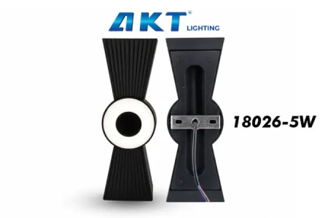 AKT LED Wall Light – Model 18026-5W | 5W | 6500K | 250LM | IP65 | Wall Mounted