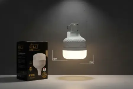 DLI LED Emergency Bulb – 15W Rechargeable | 450Lm | 1800mAh
