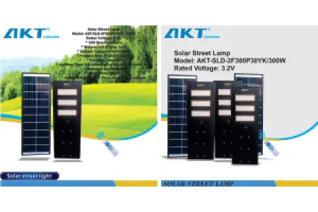 AKT LED SOLAR STREET LIGHT 300W