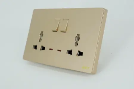 AKT 13A*2 Switched Socket via Indicator