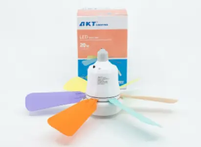 AKT LED风扇灯 20W – 1100流明 16.5英寸 吸顶风扇灯（型号 NH-CP081）