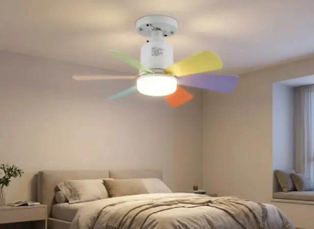 Ventilateur Plafonnier LED AKT 20W – 1100Lm 16,5 Pouces (Modèle NH-CP081)