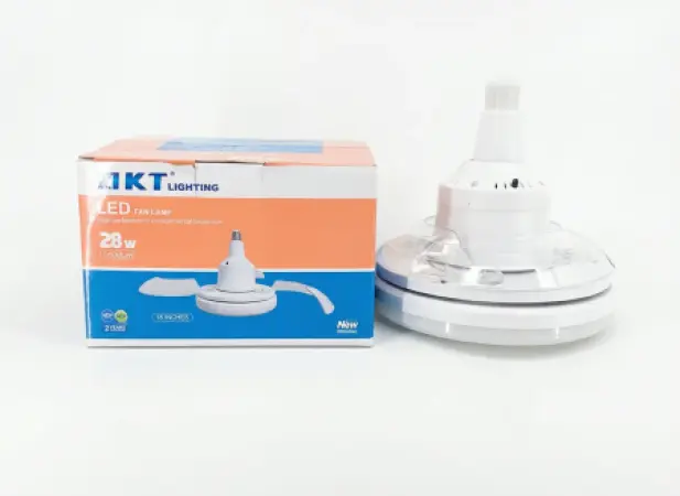 AKT LED Fan Lamp 28W – 1400Lm 18 Inch Ceiling Fan Light (Model NH-CP080)