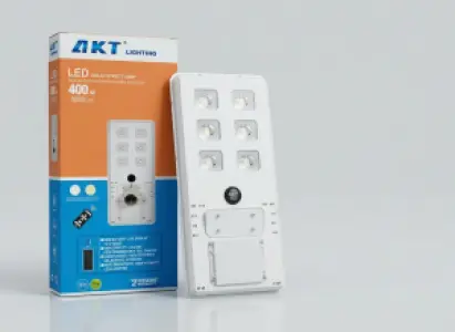 AKT LED Solar Street Light 400W – 4800Lm (Model AKT-LD21006-6T-400W)