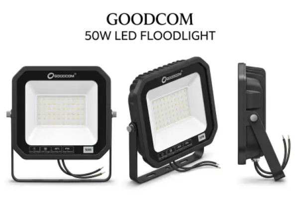 GOODCOM LED Flood Light 50W – 5000Lm High Performance Spot Light (Model SLEDTG000051)