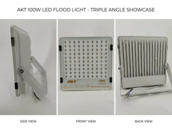 AKT 100W LED 泛光灯 IP66 防水 9000流明