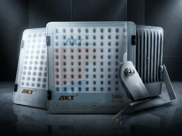 AKT 100W LED 泛光灯 IP66 防水 9000流明