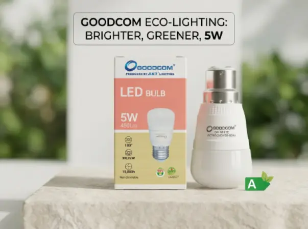 GOODCOM 5W LED Bulb B22 450Lm Energy Saving Light - QP5069
