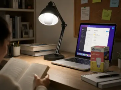 GOODCOM 5W LED灯泡 B22接口 450流明 节能照明灯 - QP5069