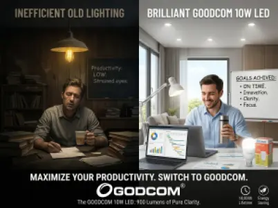 GOODCOM 10W LED Bulb B22 – 900 Lumens Energy Saving Light