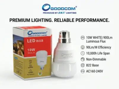 Ampoule LED GOODCOM 10W B22 – 900 Lumens Économie d'Énergie