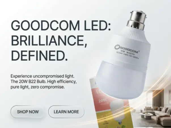 GOODCOM 20W LED Bulb B22 – 1800 Lumens Energy Saving Light