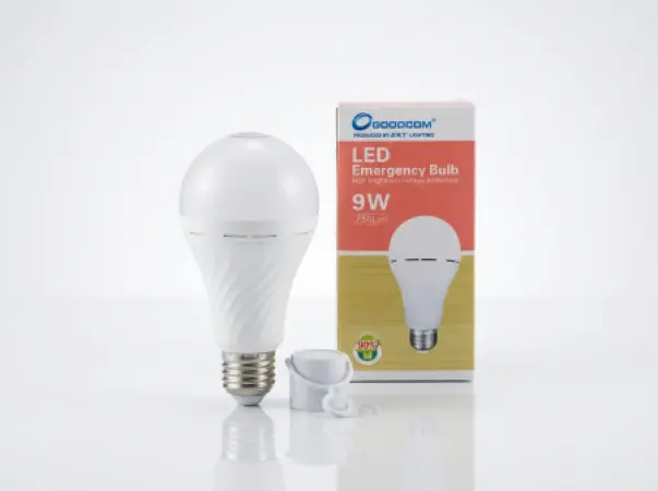 GOODCOM 9W LED Emergency Bulb E27 – 750 Lumens Rechargeable Backup Light