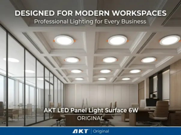 AKT LED PANEL LIGHT SURFACE 6W (AKT-PB044-6W)