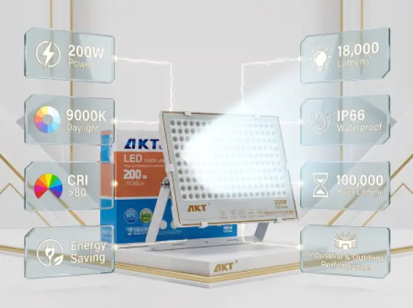 Projecteur LED AKT 200W (AKT-TGD12017-200W)