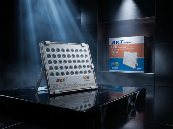 Projecteur LED AKT 50W – Modèle AKT-TGD12017-50W (Blanc)