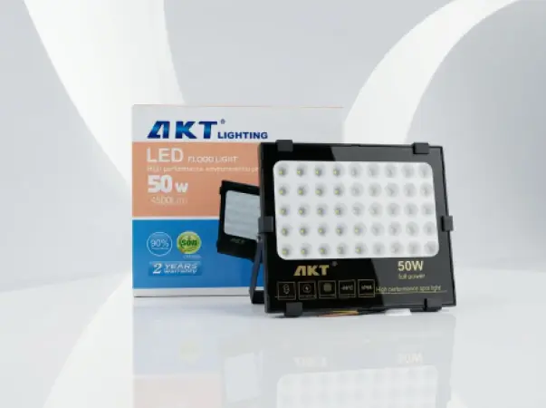 Projecteur LED AKT 50W (Noir) – Modèle : AKT-TGD12017-50W