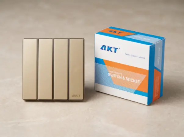 AKT B10 Golden Series 4 Gang 2 Way Switch – SQTQTD0000159