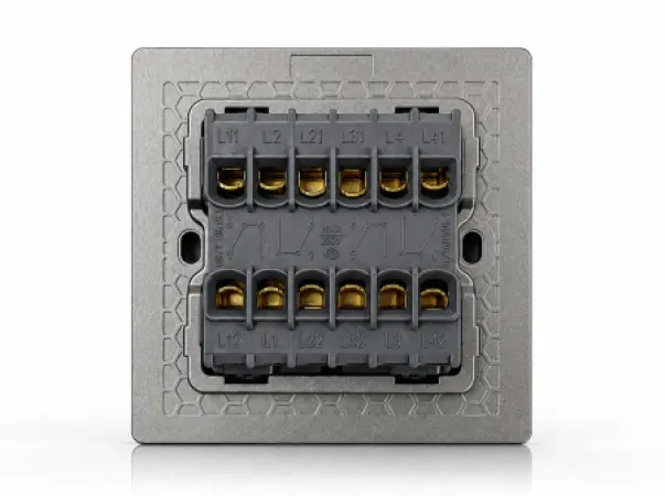 AKT B10 Golden Series 4 Gang 2 Way Switch – SQTQTD0000159