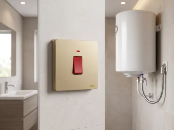 AKT B6 Golden Series 20A Water Heater Switch with Indicator – SQTQTD0000115