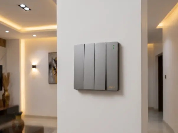 AKT B6 Grey Series – 4 Gang 2 Way Switch