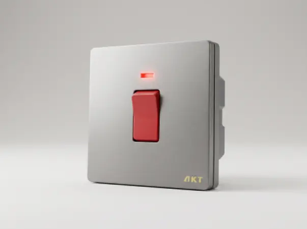 AKT B6 Grey Series 20A Water Heater Switch with Indicator