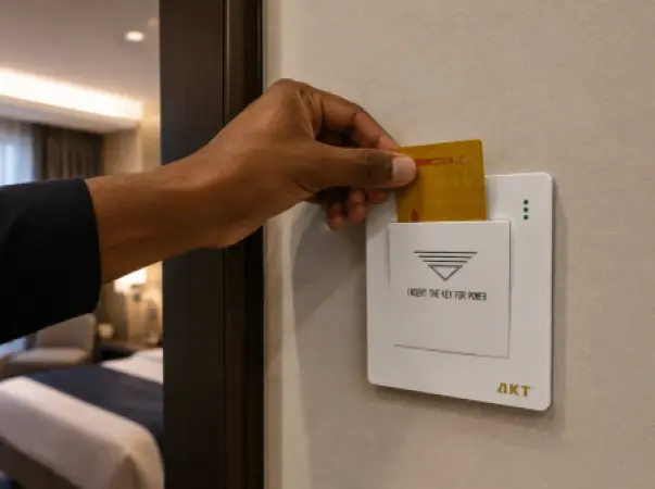 AKT B6 White Series Key Card Switch – SQTQTD0000083