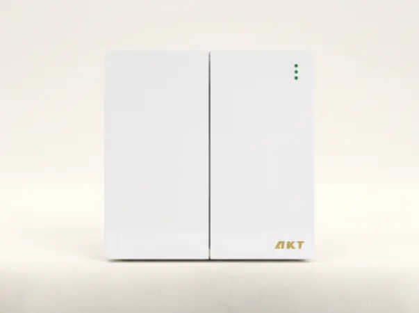 AKT B6 White Series 2 Gang 2 Way Switch – SQTQTD0000073