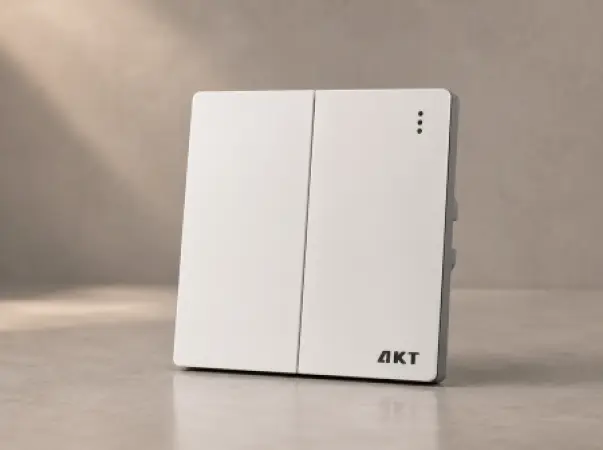 AKT B6 White Series 2 Gang 2 Way Switch – SQTQTD0000073
