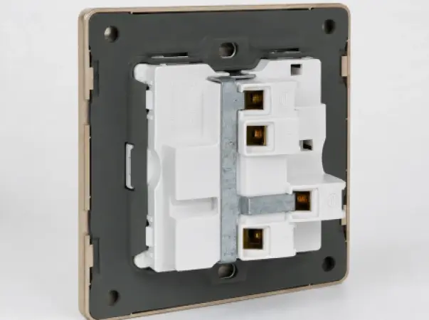 AKT Prise Interrupteur Multifonction avec Néon – Or