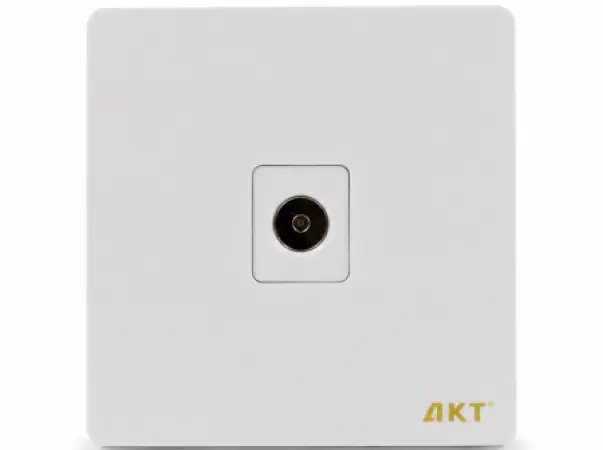 AKT B6 White Series TV Socket – SQTQTD0000076